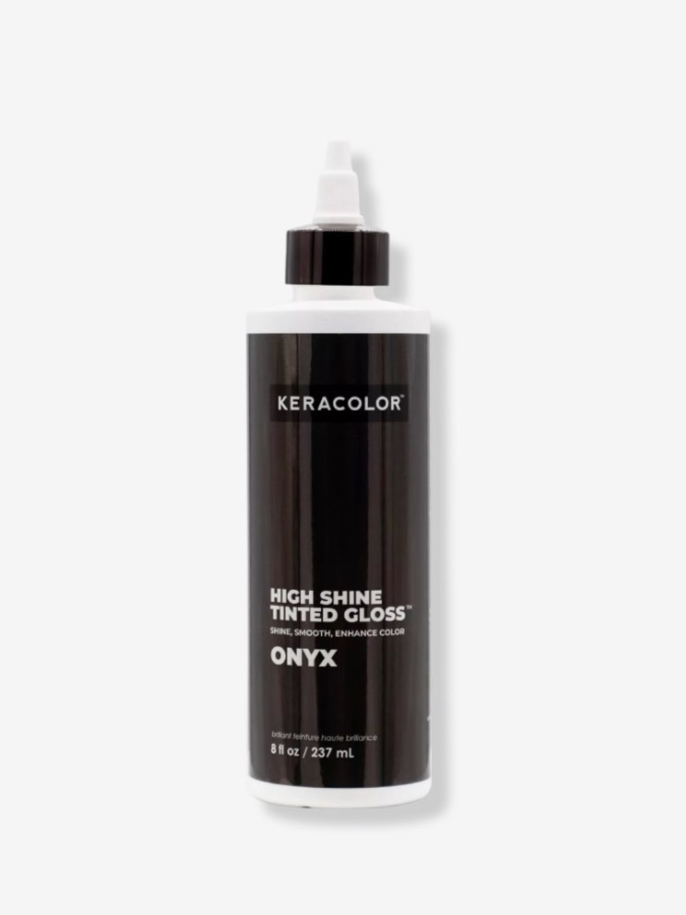 Keracolor High Shine Tinted Gloss in Onyx